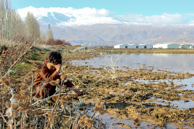 A refugee’s childhood is a short one